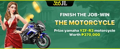 Grand Motorcycle Jackpot promotion banner